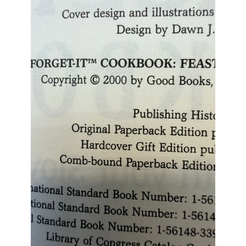 Fix-It and Forget-It Cookbook Slow Cooker Recipes Ranck Good Spiral Bound 2001